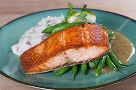 Pan-Roasted Salmon